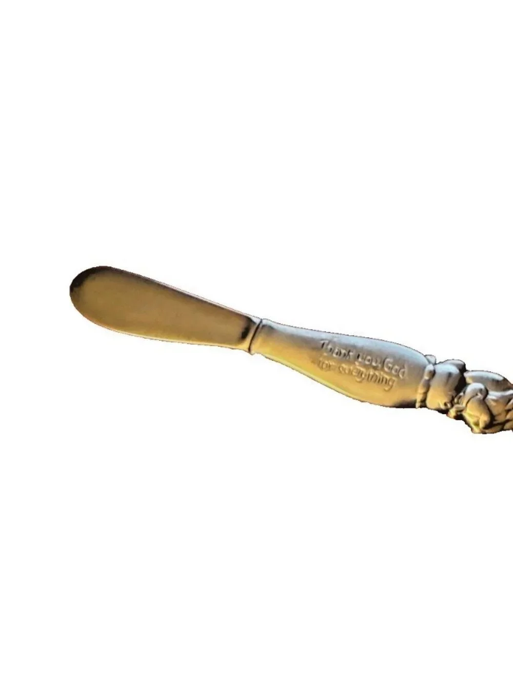 Vintage 1983 Precious Moments Jonathan & David Childrens Knife Enesco Thank You